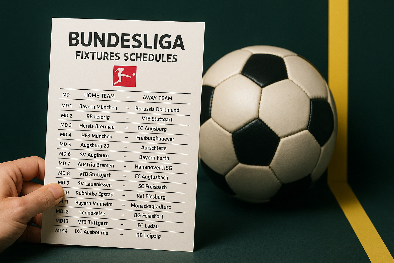 Bundesliga opening fixtures 2026-27 set early drama